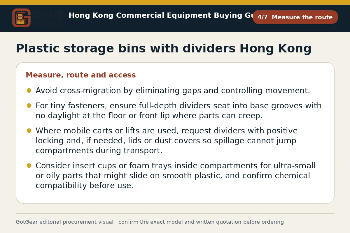 GotGear measure the route procurement diagram for plastic storage bins with dividers Hong Kong