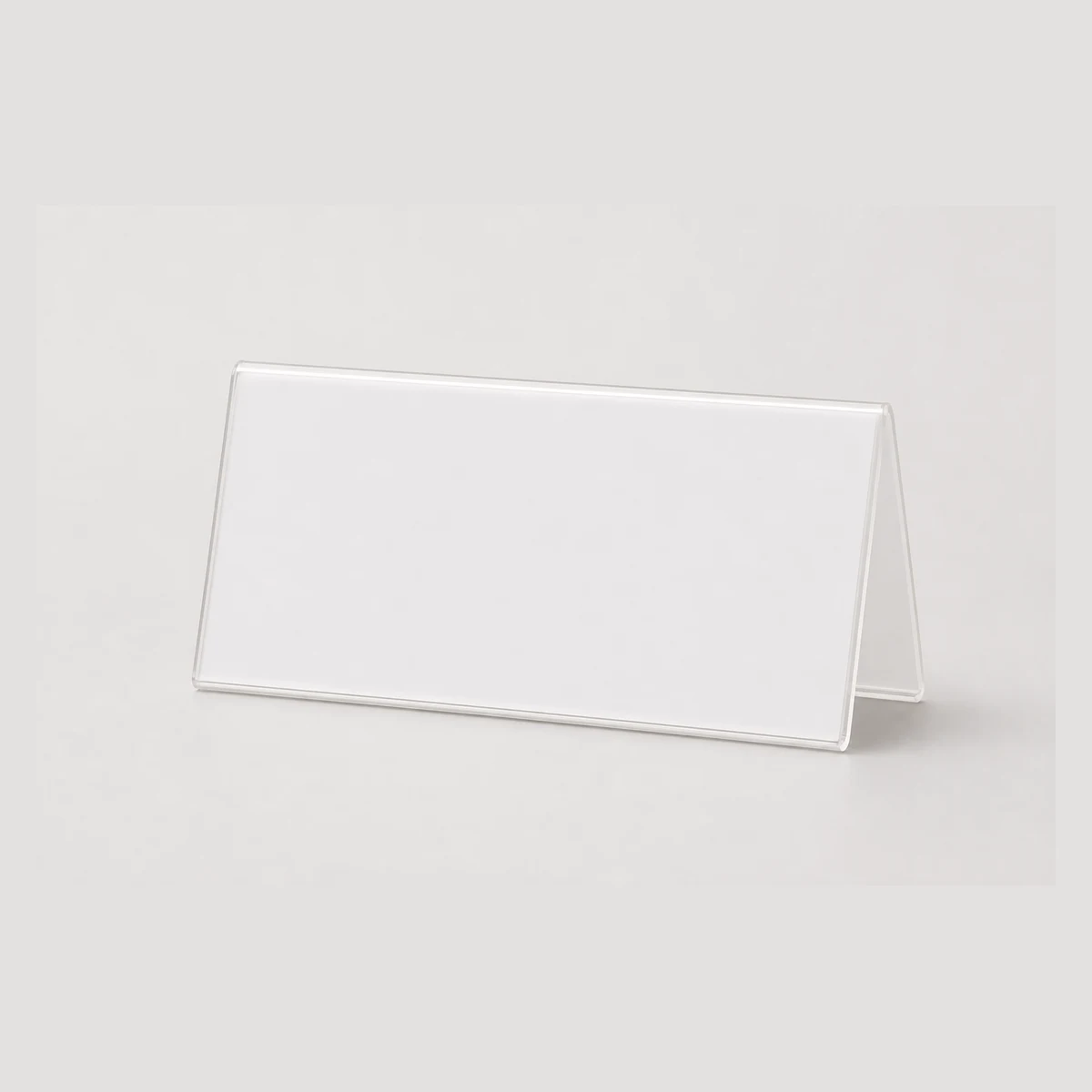 Acrylic display sign, model S8310, Hong Kong commercial equipment