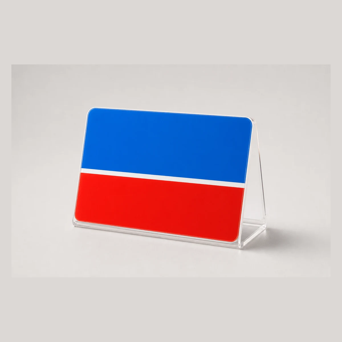 Acrylic display sign, model S8313, Hong Kong commercial equipment