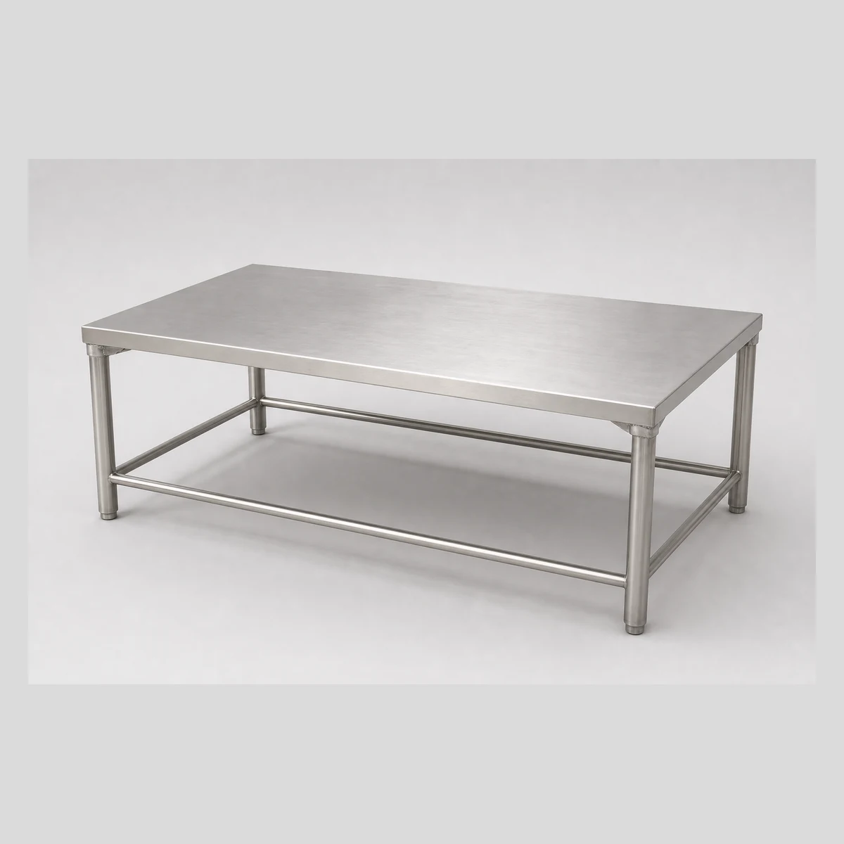 Custom stainless steel worktable, model S8644