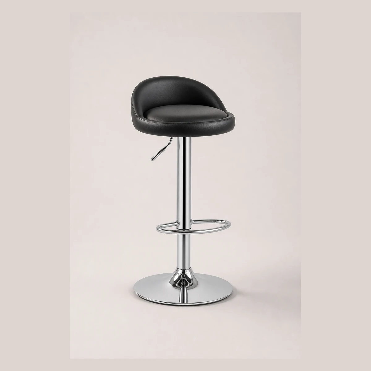 Short-back bar stool, model S1203, Hong Kong commercial equipment