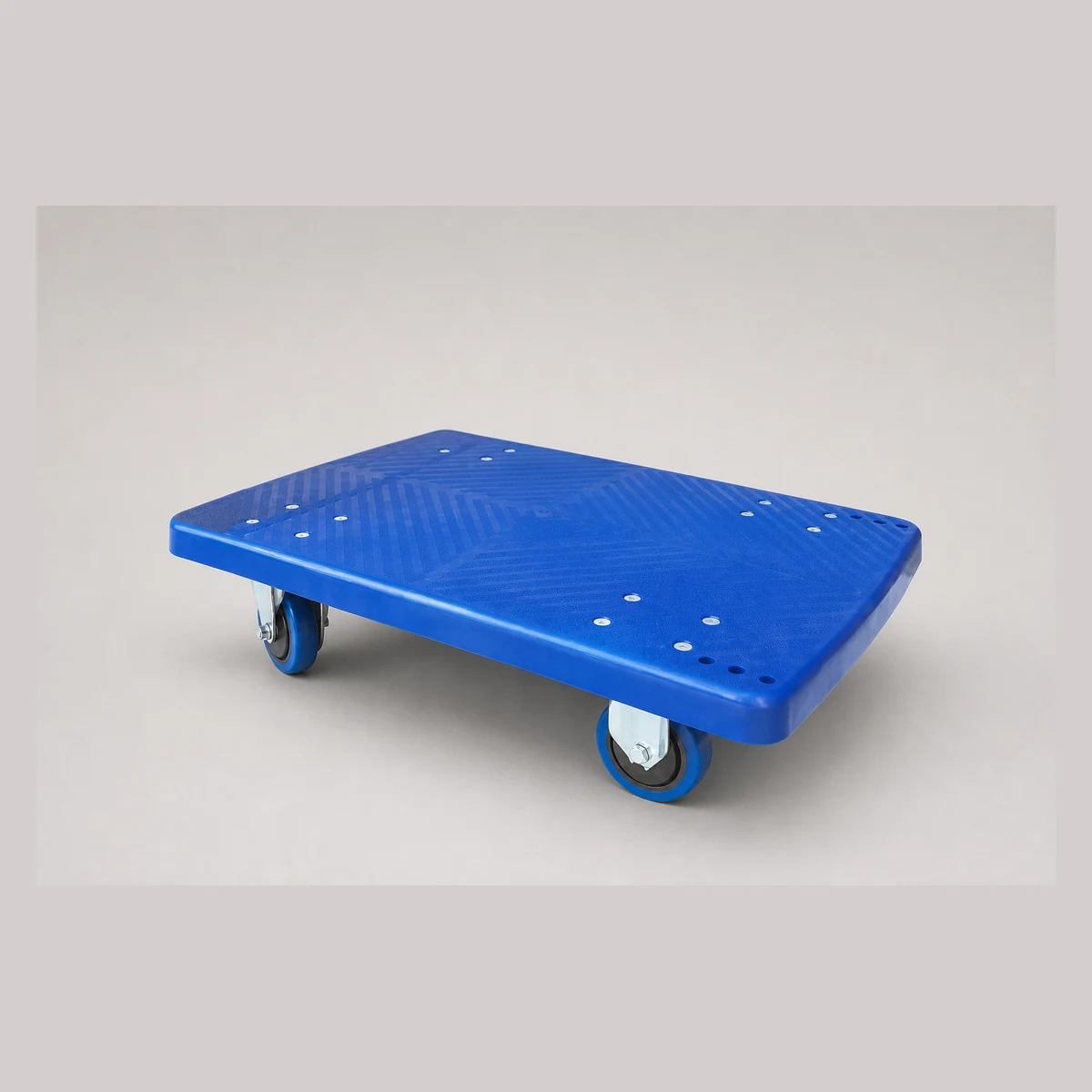 Plastic platform trolley, model S8554, Hong Kong commercial equipment