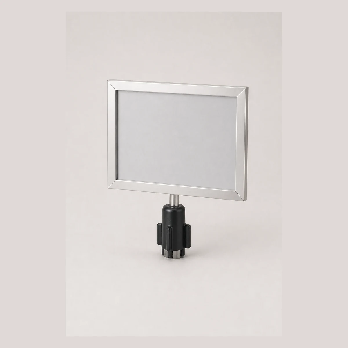 Queue-post Sign Insert, model JRA5101, Hong Kong commercial equipment