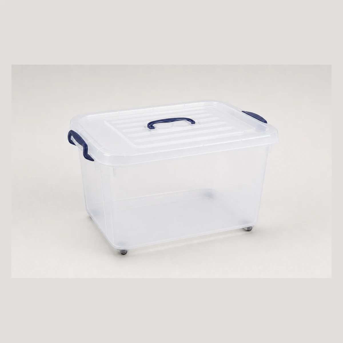 Lidded Plastic Storage Box with Wheels, model JC2003, Hong Kong commercial equipment