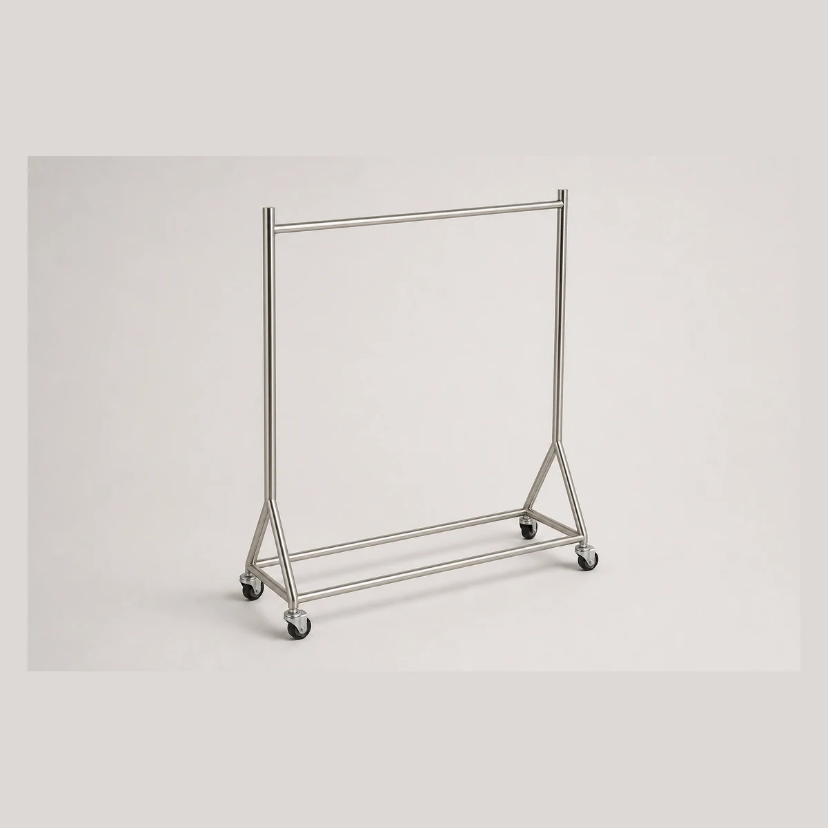 Stainless steel garment rack, model JC2904, Hong Kong commercial equipment