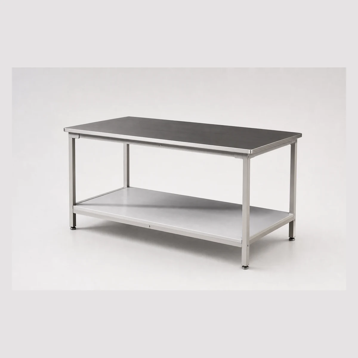 Double-tier stainless steel worktable (JCB5014), model JCB5014