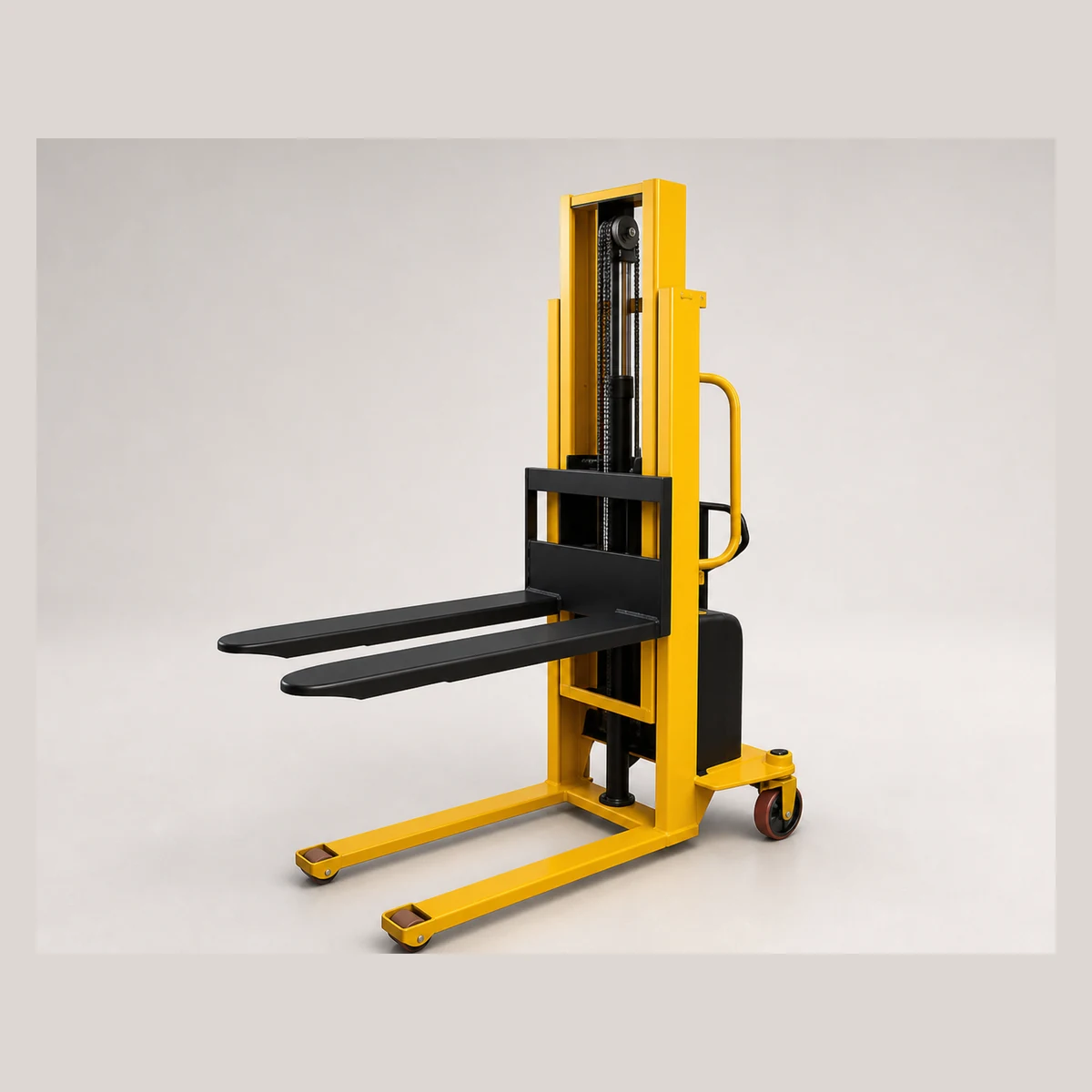 Push-type electric stacker (double mast), model WDES1000A, Hong Kong commercial equipment