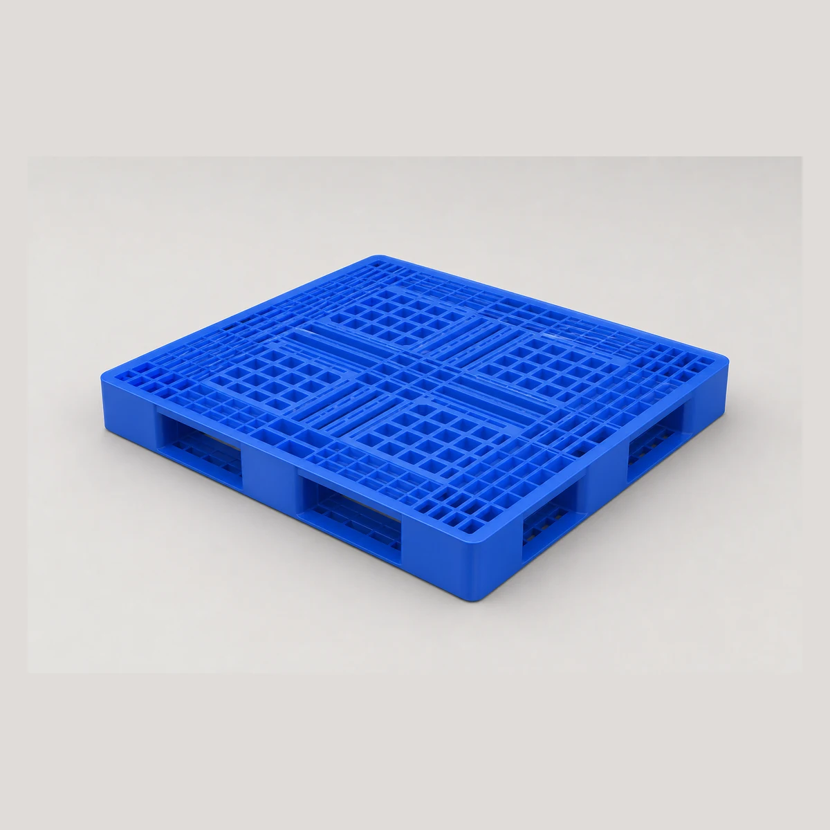 Plastic pallet (cross-pattern base), model JC2352, Hong Kong commercial equipment