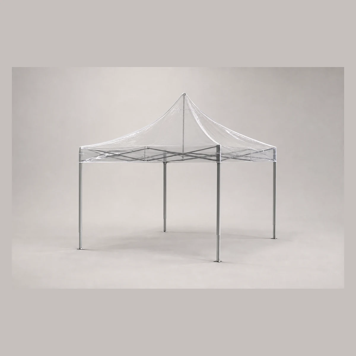 Transparent tent canopy, model S8154, Hong Kong commercial equipment