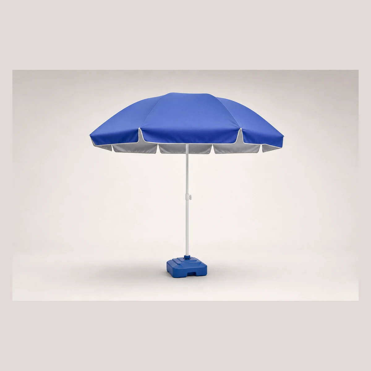 Sun umbrella (silver backing), model JA8804, Hong Kong commercial equipment