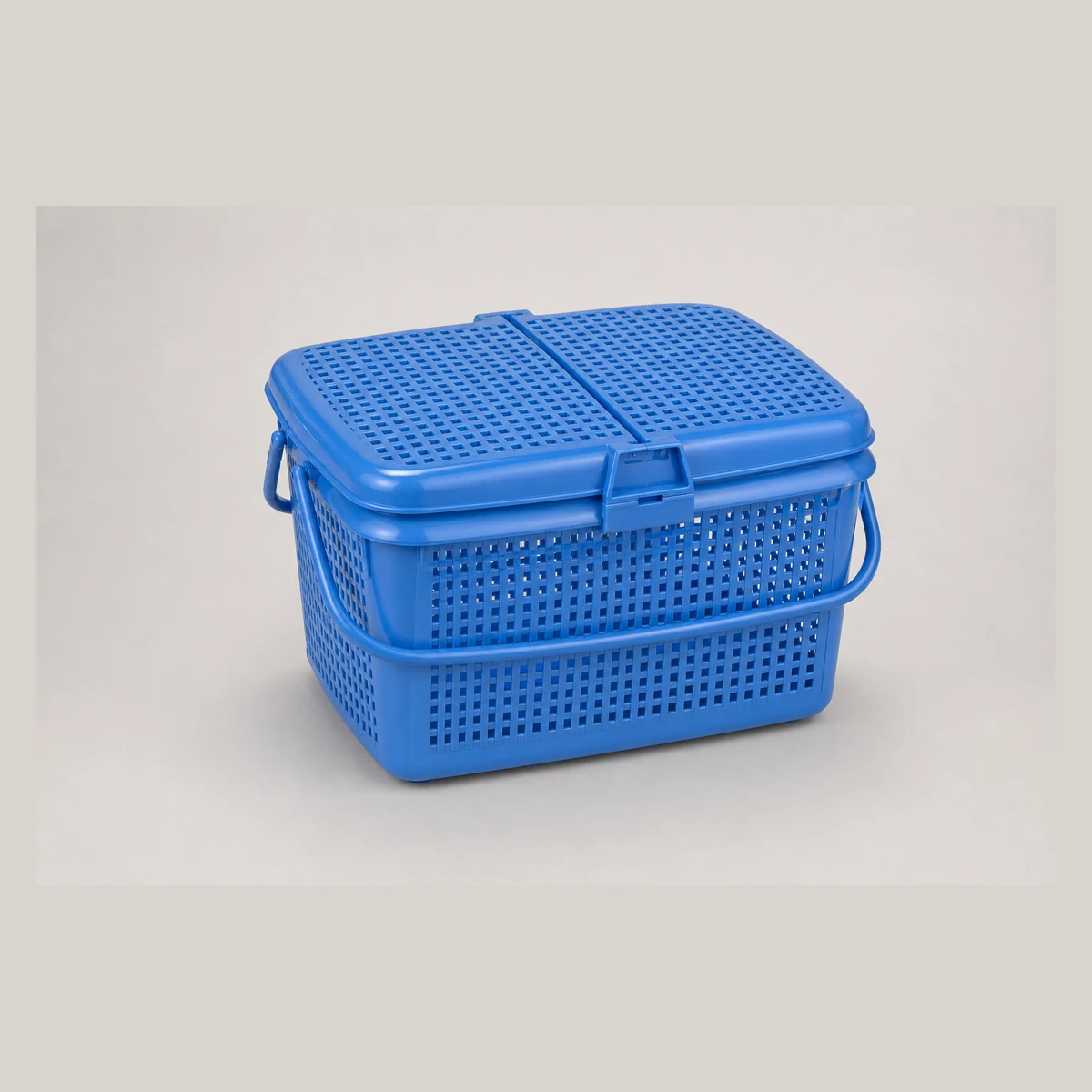 Shopping Basket (with lid), model 388, Hong Kong commercial equipment