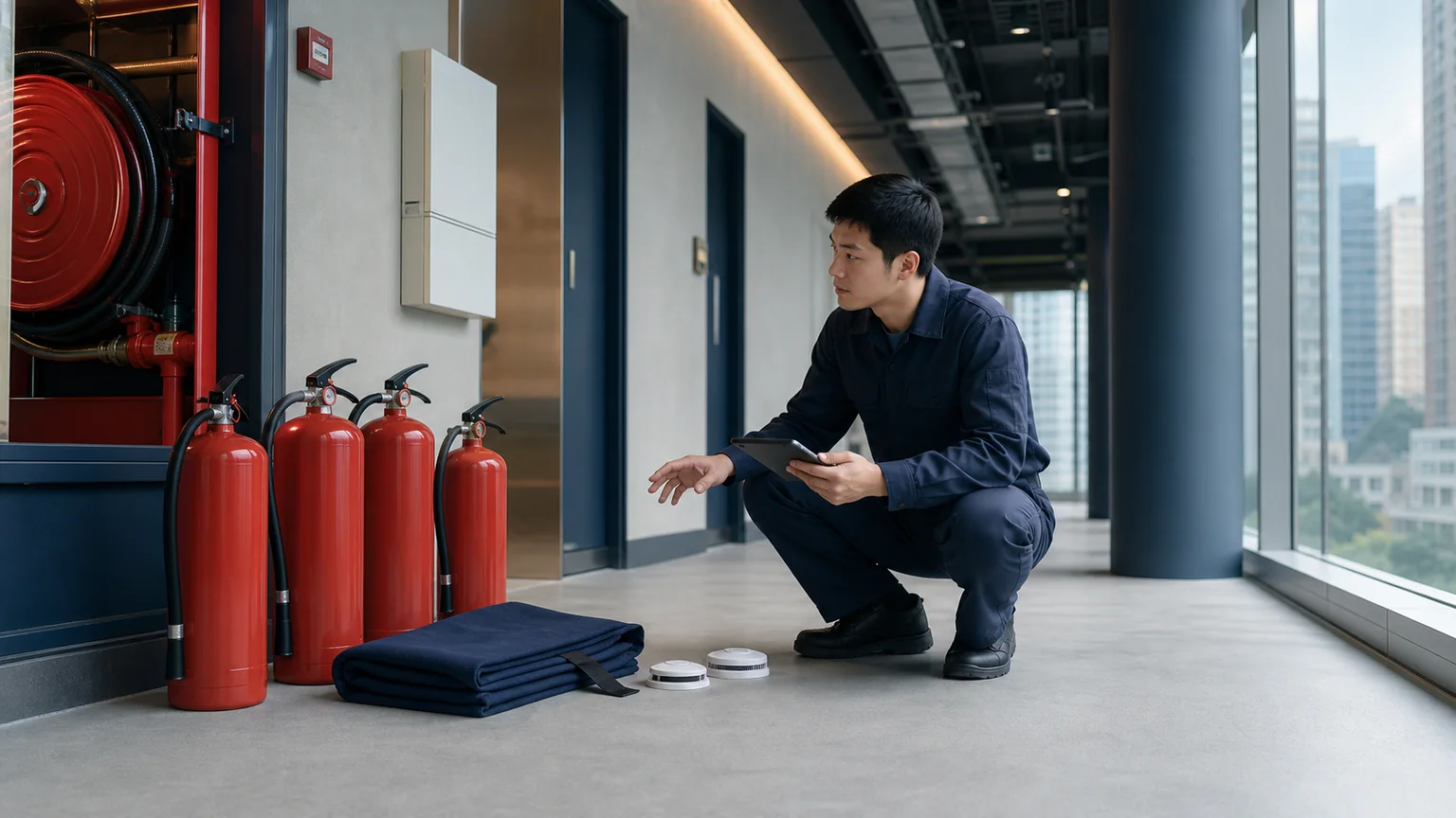 Reference case illustration: Fire Safety Equipment Hong Kong in a Hong Kong commercial planning scenario
