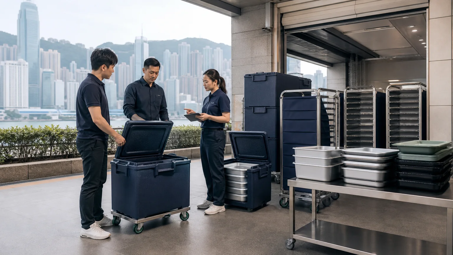 Reference case illustration: Insulated Food Transport Boxes Hong Kong in a Hong Kong commercial planning scenario