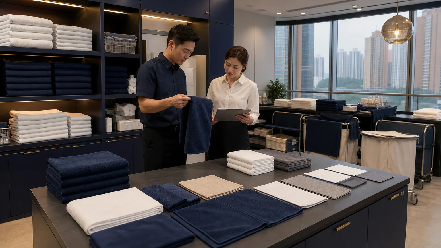 Reference case illustration: Commercial Towels & Microfibre Cloths Hong Kong in a Hong Kong commercial planning scenario