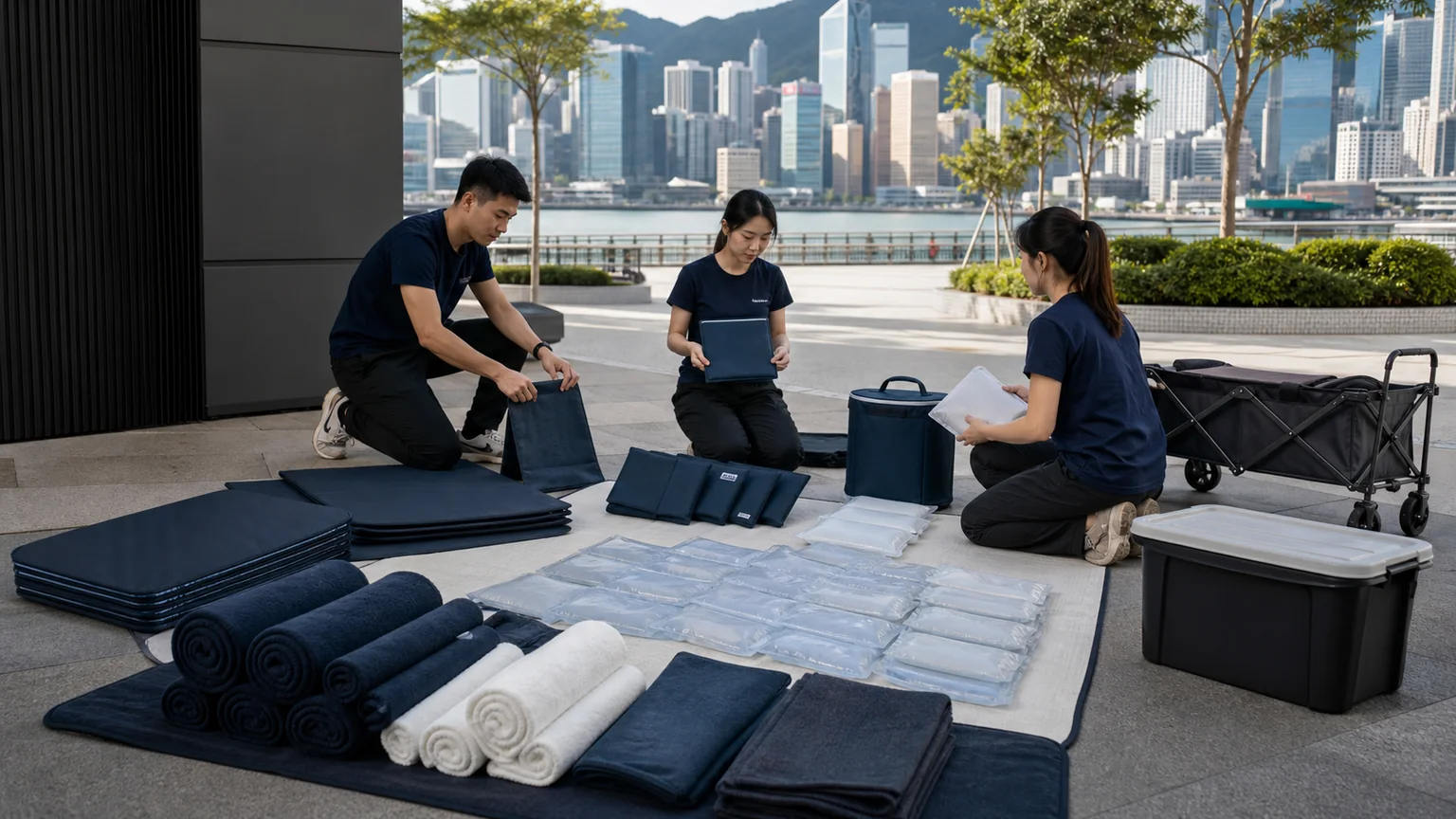 Reference case illustration: Outdoor Cooling Supplies Hong Kong in a Hong Kong commercial planning scenario